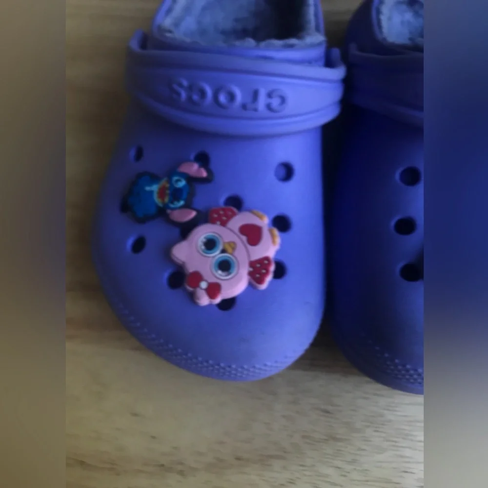 Crocs Kids Classic Lined Clog Size: C8